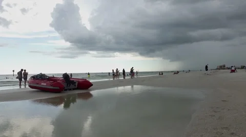 Cloudy day at clearwater, Florida Stock Footage 66728960
