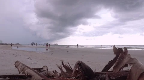 Cloudy day in Clearwater Stock Footage 66765434