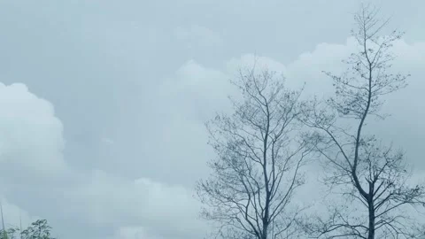 Cloudy day. cloud passing time lapse video Video stock 163396568