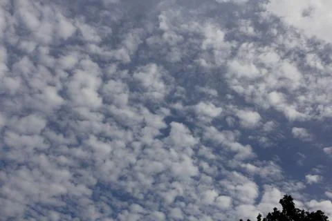 Cloudy Day During a Midday Stock Photos