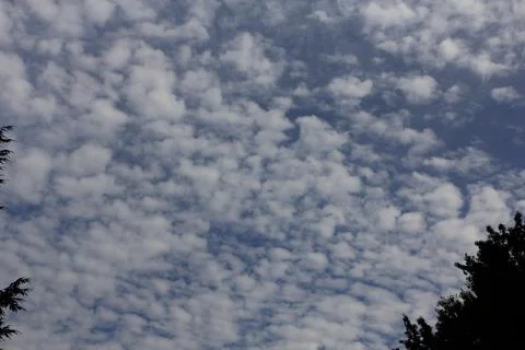 Cloudy Day During a Midday Stock Photos