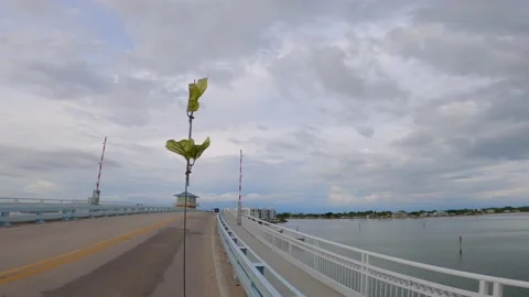 Cloudy day in Florida! Stock Footage 155258297
