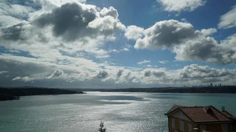 Cloudy day istanbul Foto stock