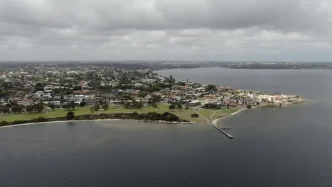Cloudy Day Mount Pleasant Jeff Joseph Reserve Perth Western Australia 4 Video stock 119672909