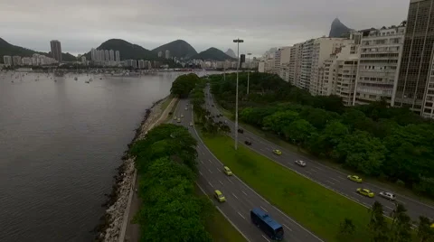 Cloudy day in Rio de Janeiro Stock Footage 62760402