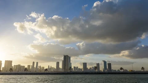 Cloudy Day timelapse in United Arab Emirates Stock Footage 253984413