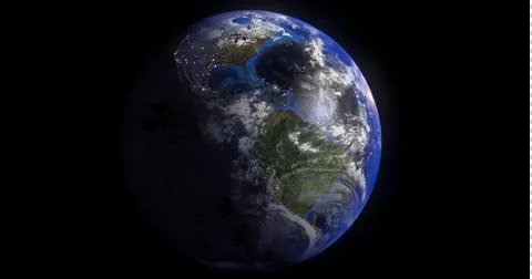 Cloudy Earth イラスト素材