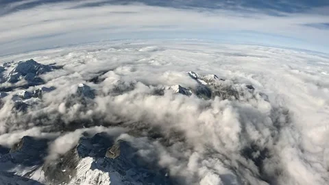 Cloudy Flyover Stock Footage 212221610