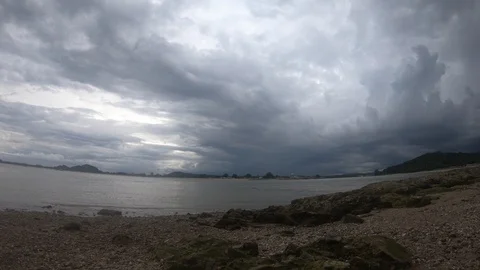 Cloudy Stock Footage 96412848