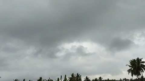 Cloudy Video stock 208633094