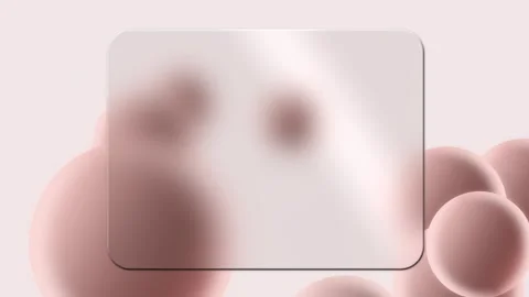 Cloudy glass. abstract background. bubbles Stock Footage 318445015