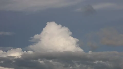 Cloudy​ growth Stock Footage 160492987