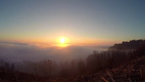 Cloudy hills Stock Footage 82021690