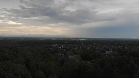 Cloudy Horizon Stock Footage 91945832