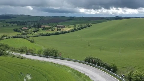 Cloudy landscape Stock Footage 114770320