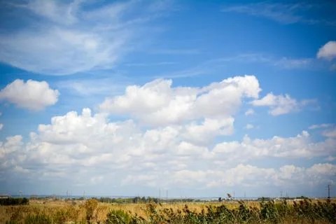 A cloudy landscape Stock Photos