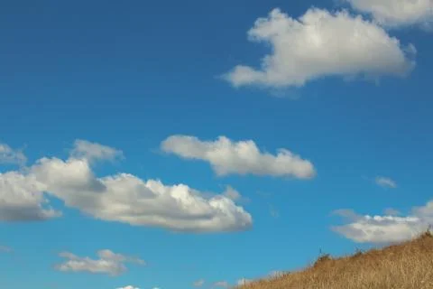 Cloudy landscape Stock Photos