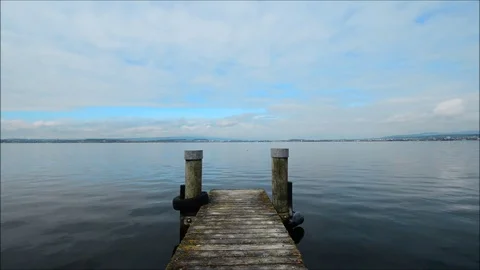 Cloudy meditative weather. Stock Footage 74183530