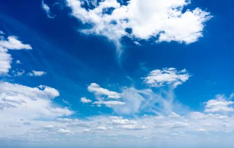 Cloudy Mid Day Sky Replacement Stock-Fotos