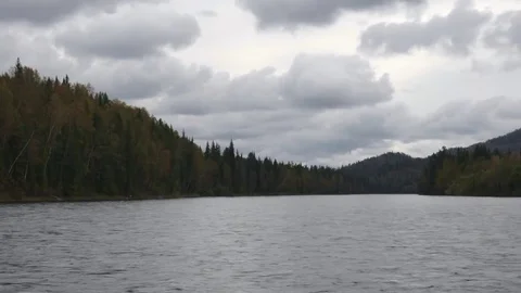 Cloudy morning on Kizir Stock Footage 81663608