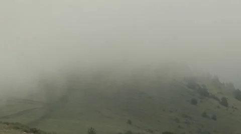 Cloudy Mountain Peak Stock Footage 54753773