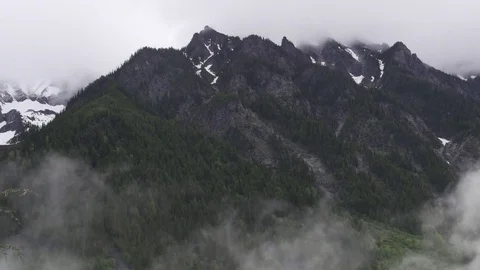 Cloudy Mountain Time Lapse Stock Footage 84447494