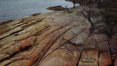 Cloudy Mountains Drone Footage Stock-Footage 86451849