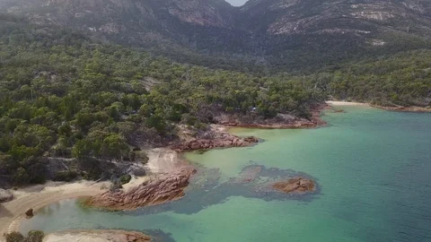Cloudy Mountains Drone Footage Stock-Footage 86451959