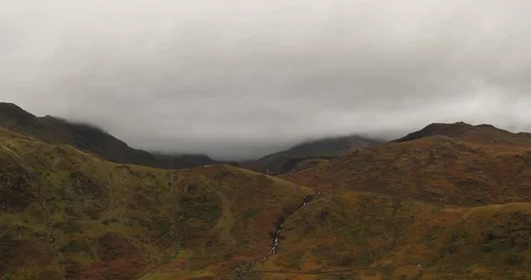 Cloudy mountains Video stock 101358860