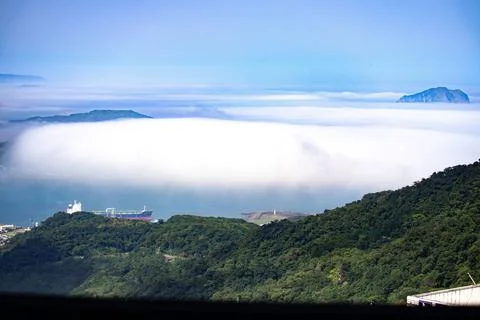 Cloudy Moutain Stock Photos