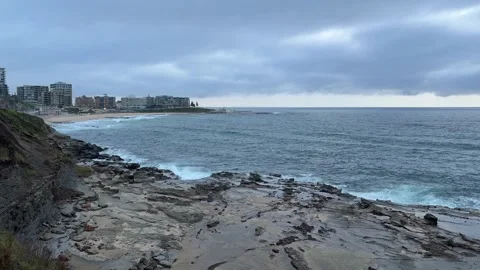 Cloudy Newcastle Video stock 302455923