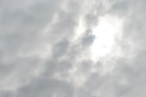 Cloudy nice sky at midday with sun bright Stock Photos