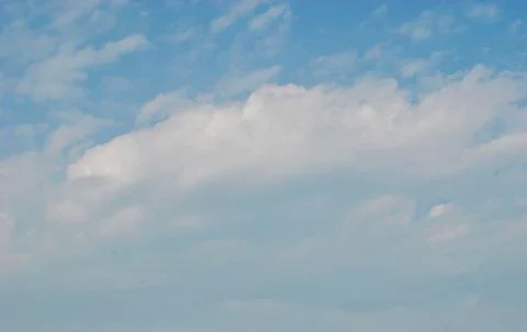 Cloudy nice sky at midday with sun bright Stock Photos