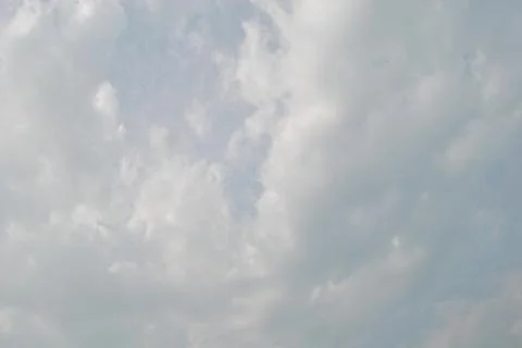 Cloudy nice sky at midday with sun bright Stock Photos