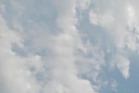 Cloudy nice sky at midday with sun bright Stock Photos