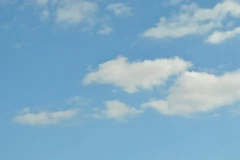 Cloudy nice sky at midday with sun bright Stock Photos