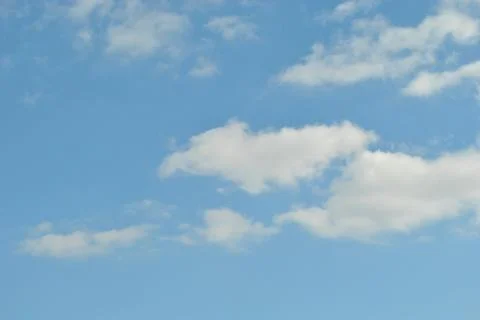 Cloudy nice sky at midday with sun bright Stock Photos