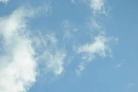 Cloudy nice sky at midday with sun bright Foto stock