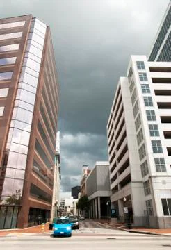 Cloudy norfolk Stock Photos