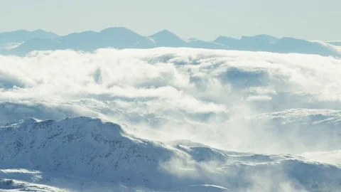 Cloudy in Norway Stock Footage 81399689