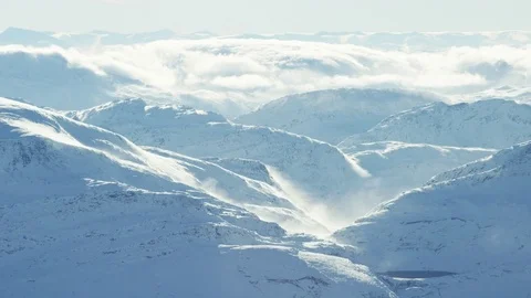 Cloudy in Norway Stock Footage 81400732