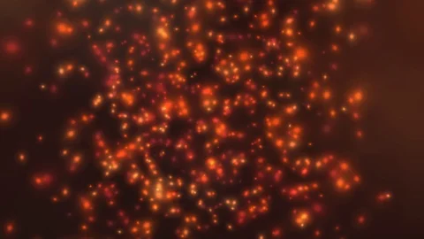 Cloudy with particles Video stock 112327441