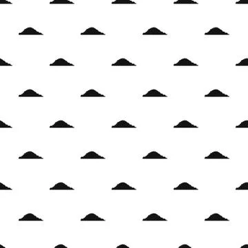 Cloudy pattern seamless vector Stock Illustration
