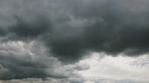 Cloudy rainy sky time lapse. 스톡 동영상 164949601