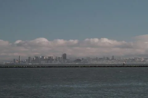Cloudy San Francisco Stock Photos