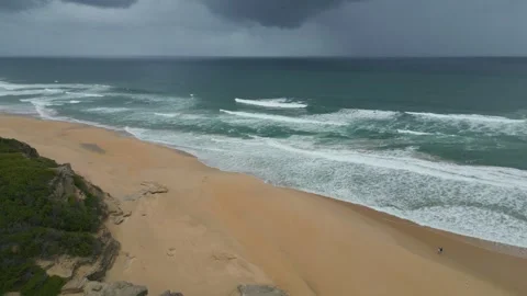 Cloudy Sea Stock Footage 260296249