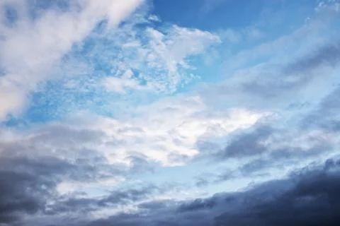 Cloudy sea Stock Photos