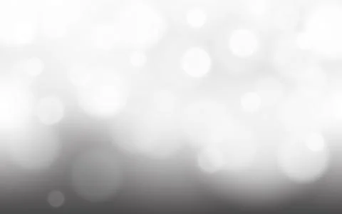 Cloudy Silver bokeh soft light abstract background Stock Illustration