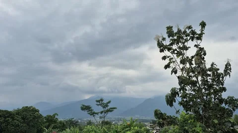 Cloudy skies and no wind Stock Footage 329946498