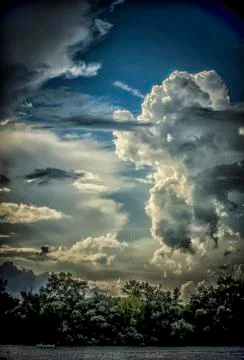 Cloudy Skies Stock Photos